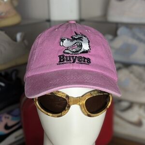 Buyers Vintage Pink Wolf Hat (OS)